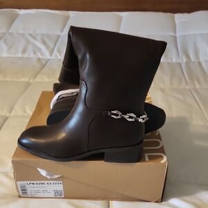 Women's Brown Tall Boots Just FAB